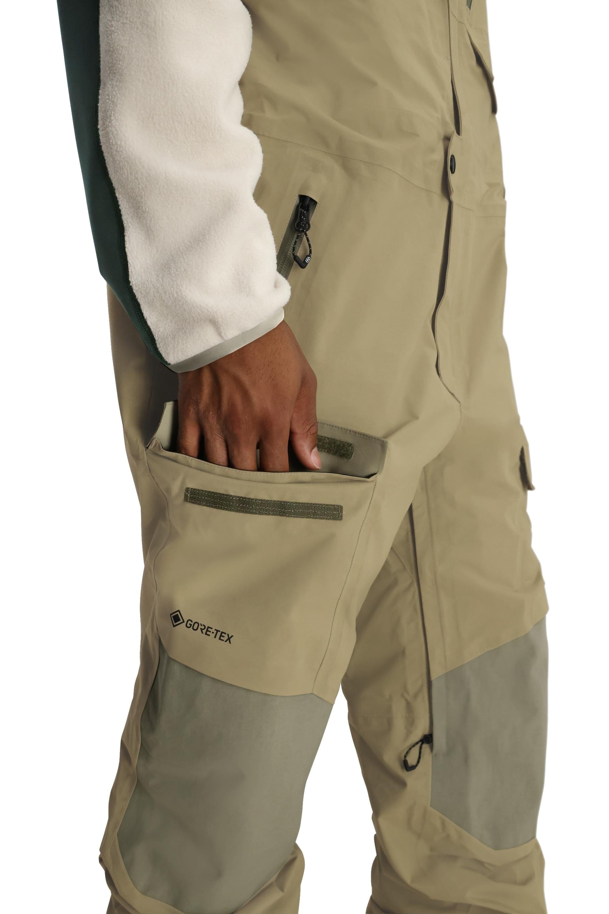 686 GORE-TEX Dispatch Shell Bib Snow Pants Sage 2026 – Freeride