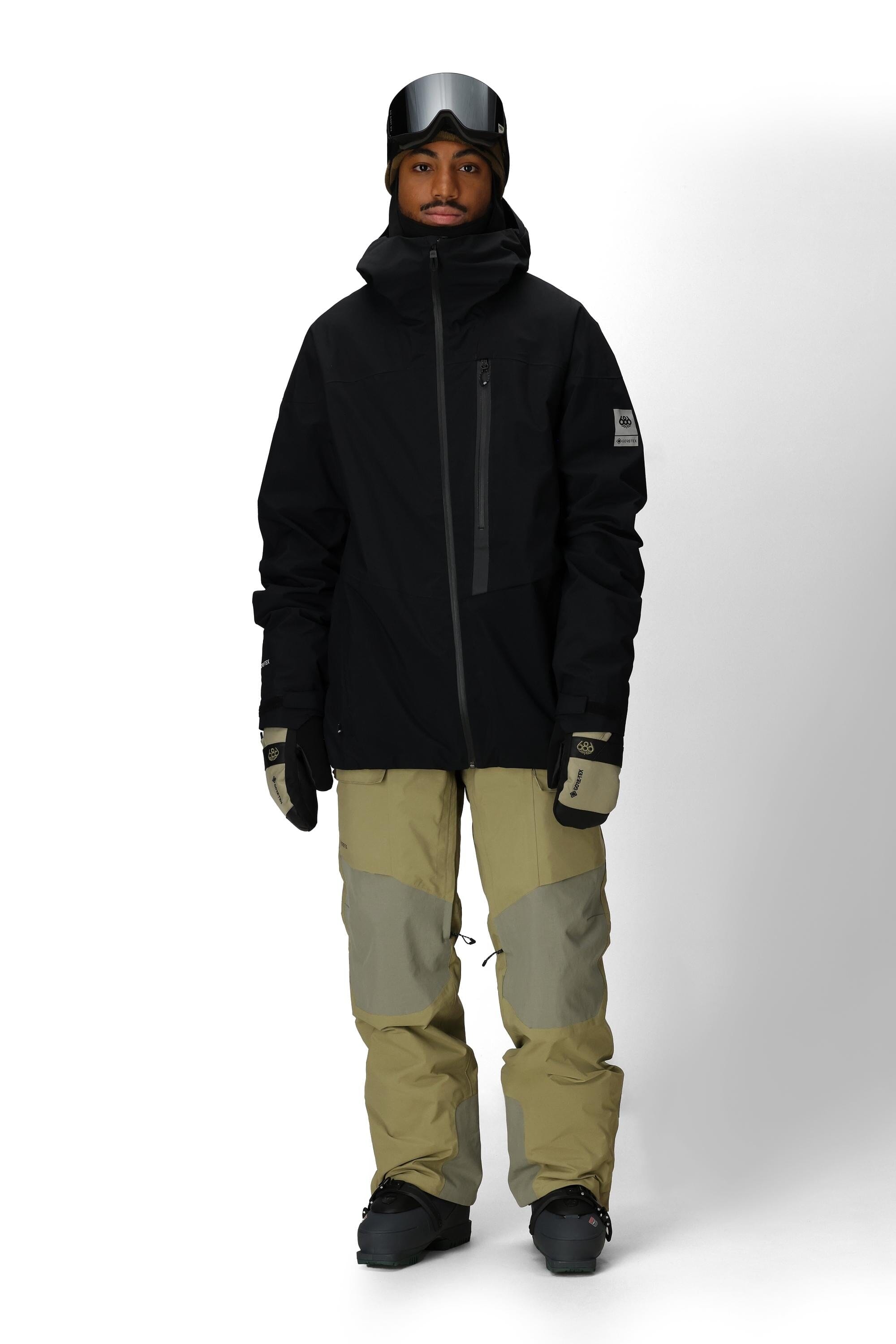686 GORE-TEX GT Thermagraph Snow Jacket Black 2026 – Freeride