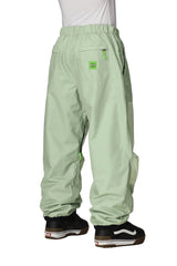 686 HUF Double H Shell Snowboard Pants HUF Green Colorblock 2026 Men's Snow Pants 686 