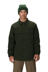 686 Thermaldry Snap Up Jacket Dark Green Men's Street Jackets 686 