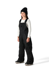 686 Girl's Sierra Insulated Bib Snowboard Bib Pants Black 2027