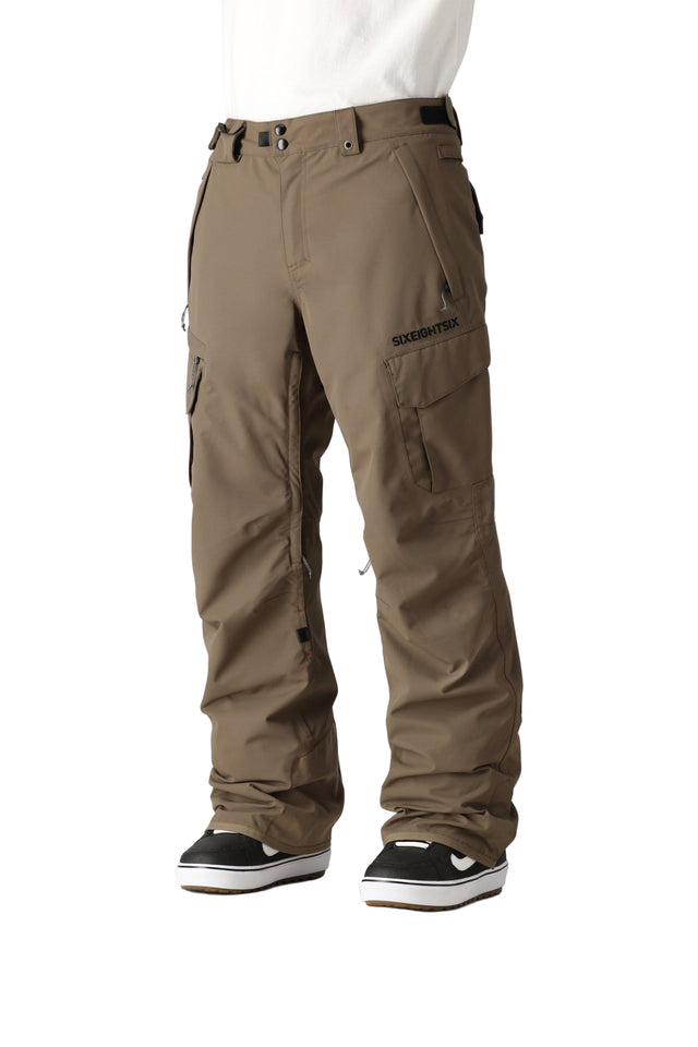 686 Smarty 3-In-1 Cargo Snowboard Pants Tobacco 2026 Men's Snow Pants 686 