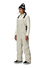 686 Women's Black Magic Insulated Bib Snow Pants Limestone 2026 Women's Snow Bib Pants 686 