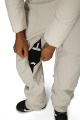 686 Women's Black Magic Insulated Bib Snow Pants Limestone 2026 Women's Snow Bib Pants 686 