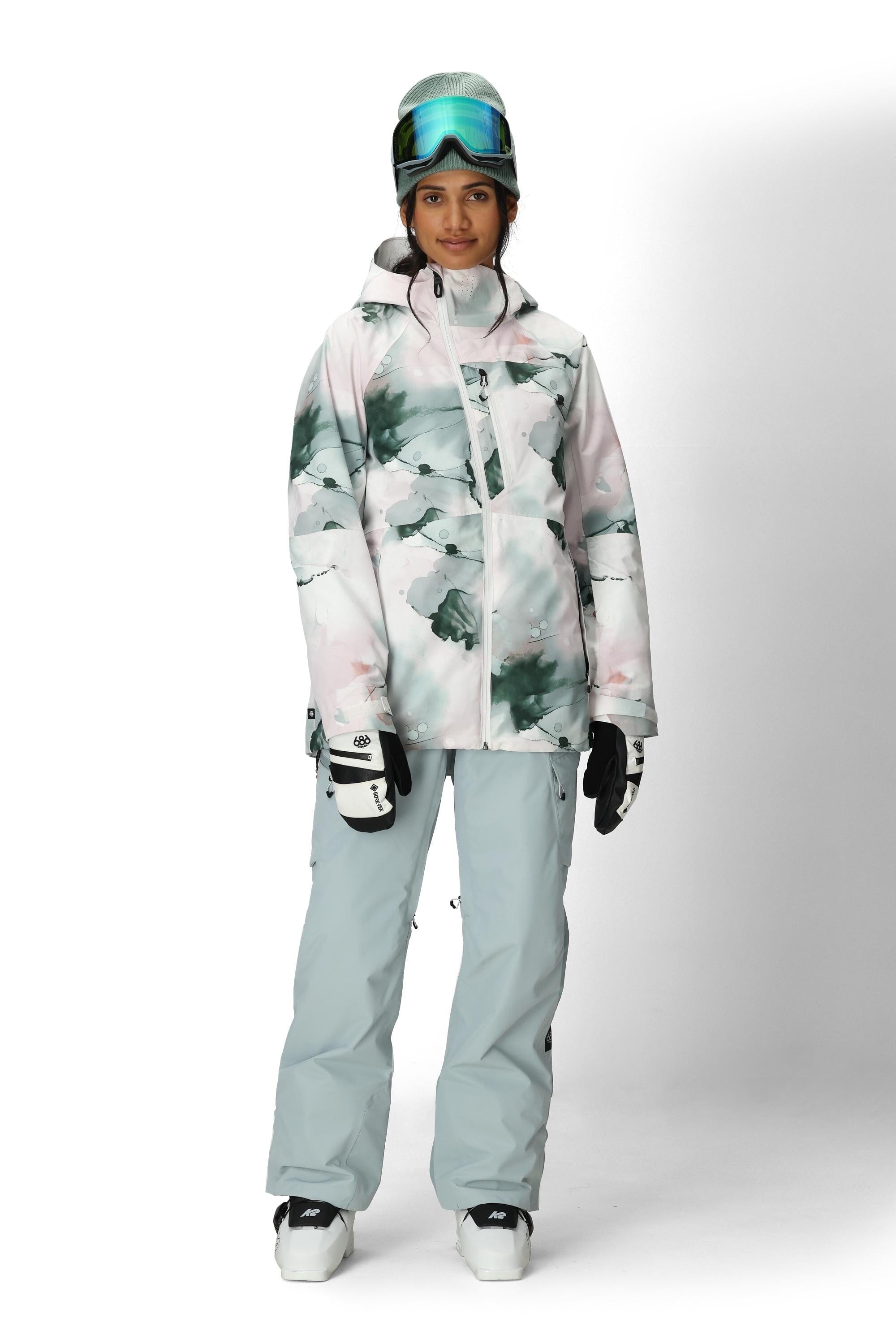 686 Women's Geode Thermagraph Snow Pants Dusty Marine 2026 Women's Snow Pants 686 