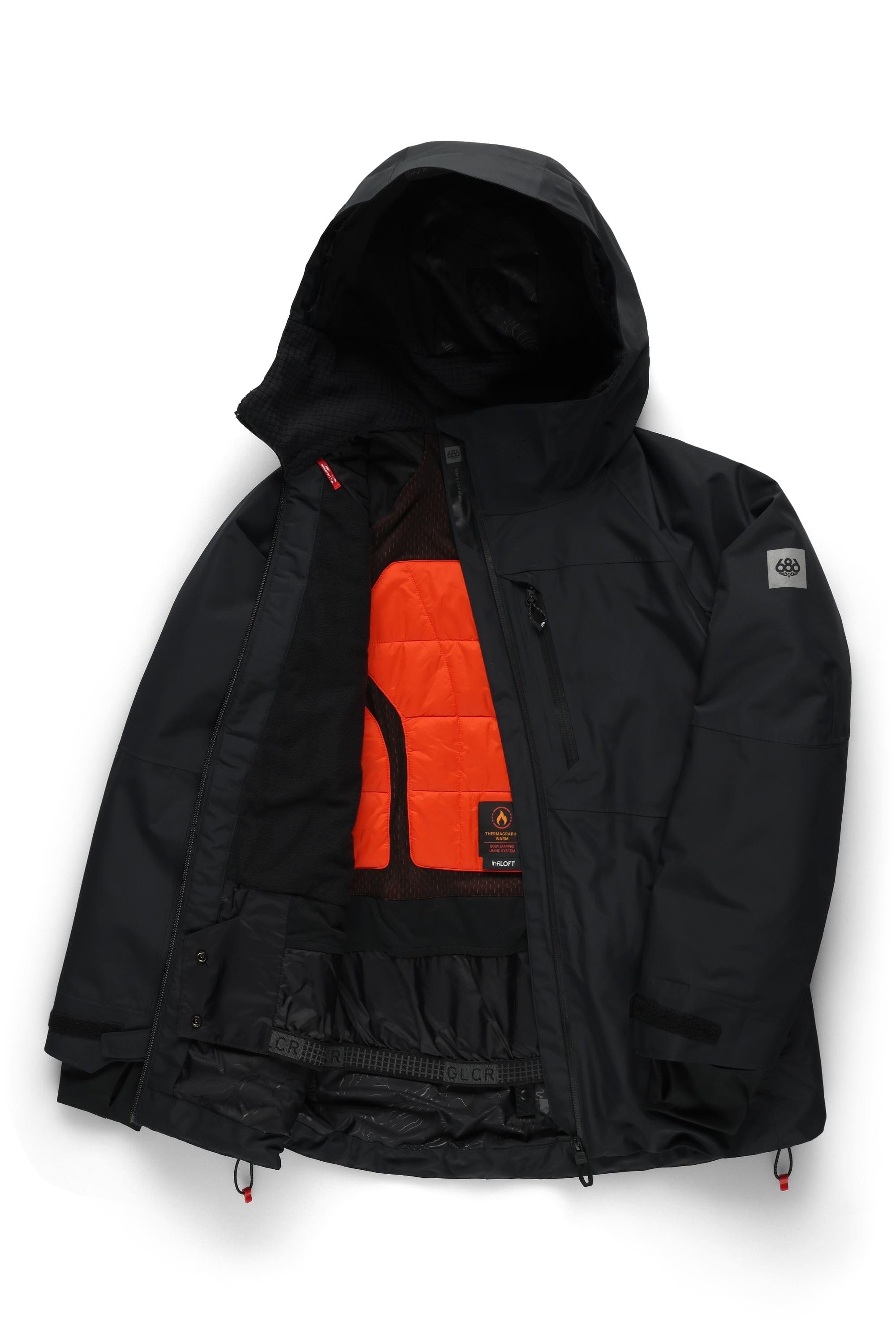 686 Women's Hydra Thermagraph Snow Jacket Black 2026 Women's Snow Jackets 686 