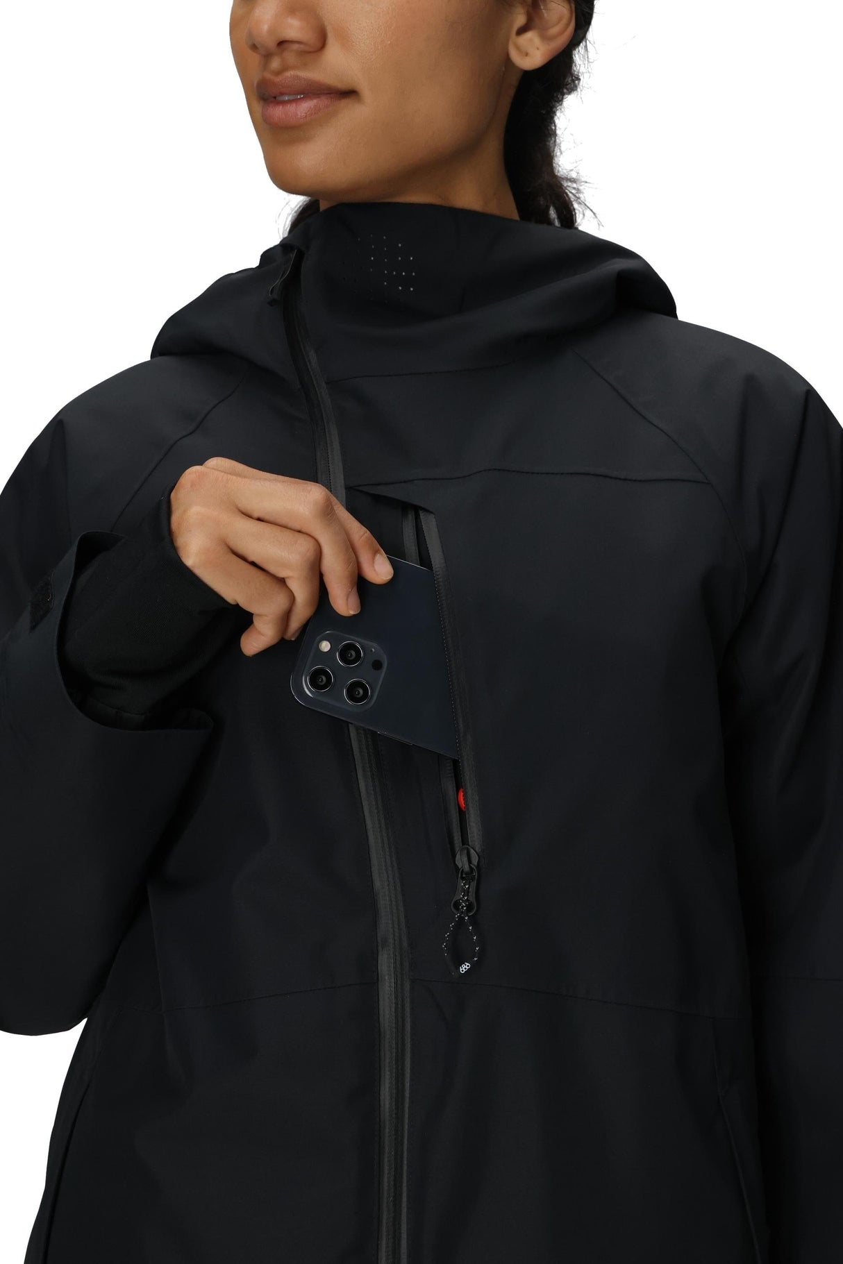 686 Women's Hydra Thermagraph Snow Jacket Black 2026 Women's Snow Jackets 686 