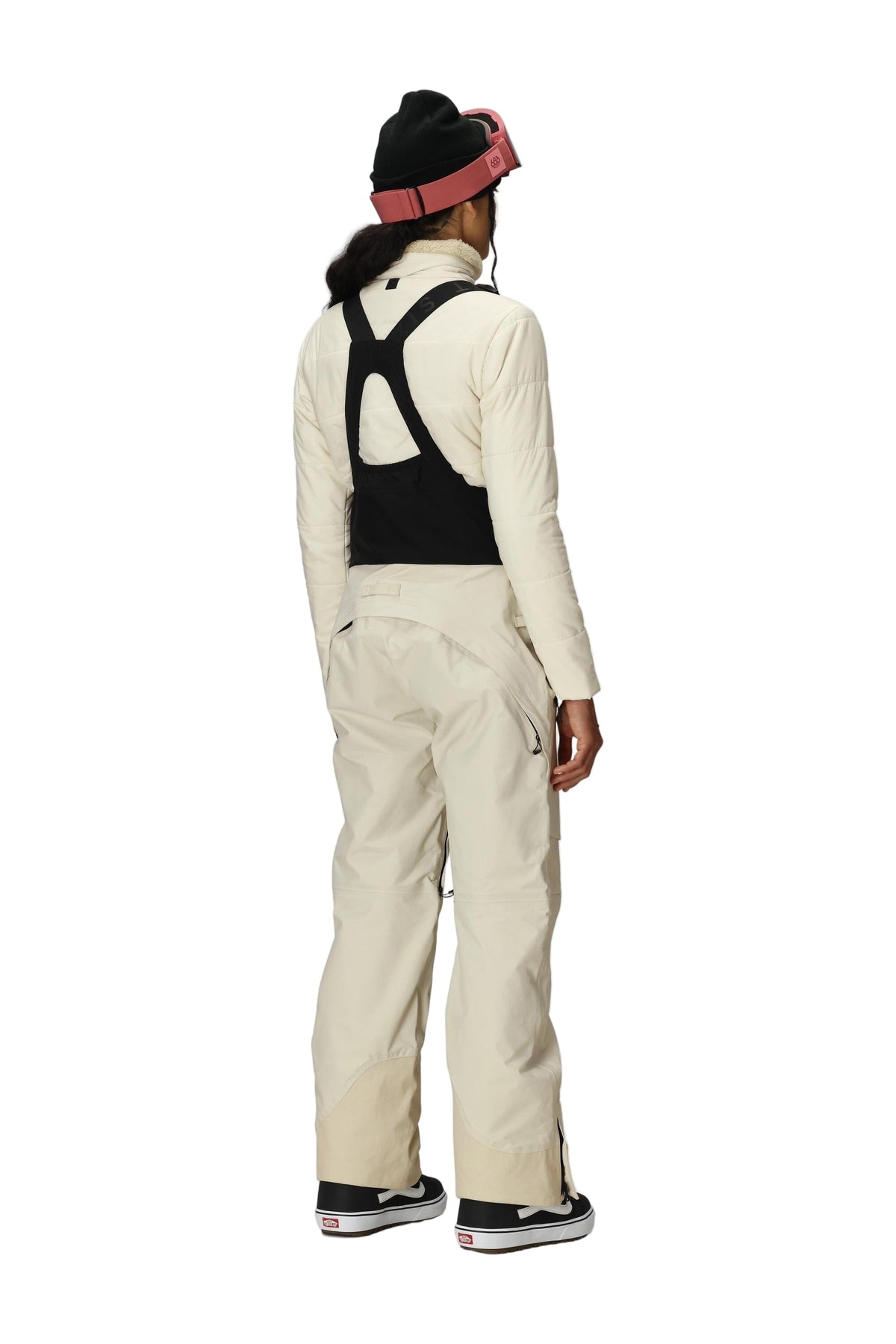 686 Women's GORE-TEX Dispatch Shell Bib Snow Pants Limestone 2027