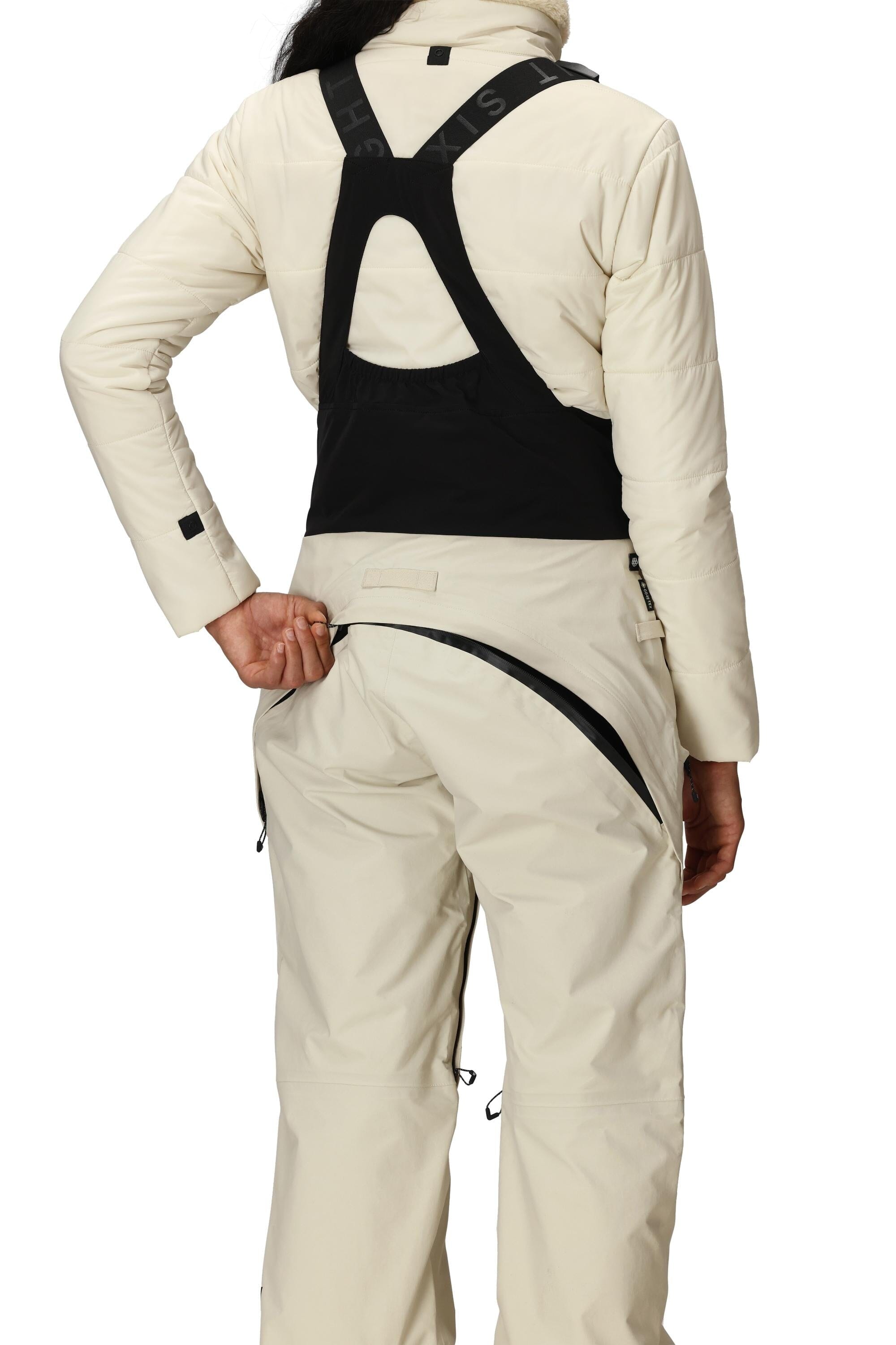 686 Women's GORE-TEX Dispatch Shell Bib Snow Pants Limestone 2026 Women's Snow Bib Pants 686 