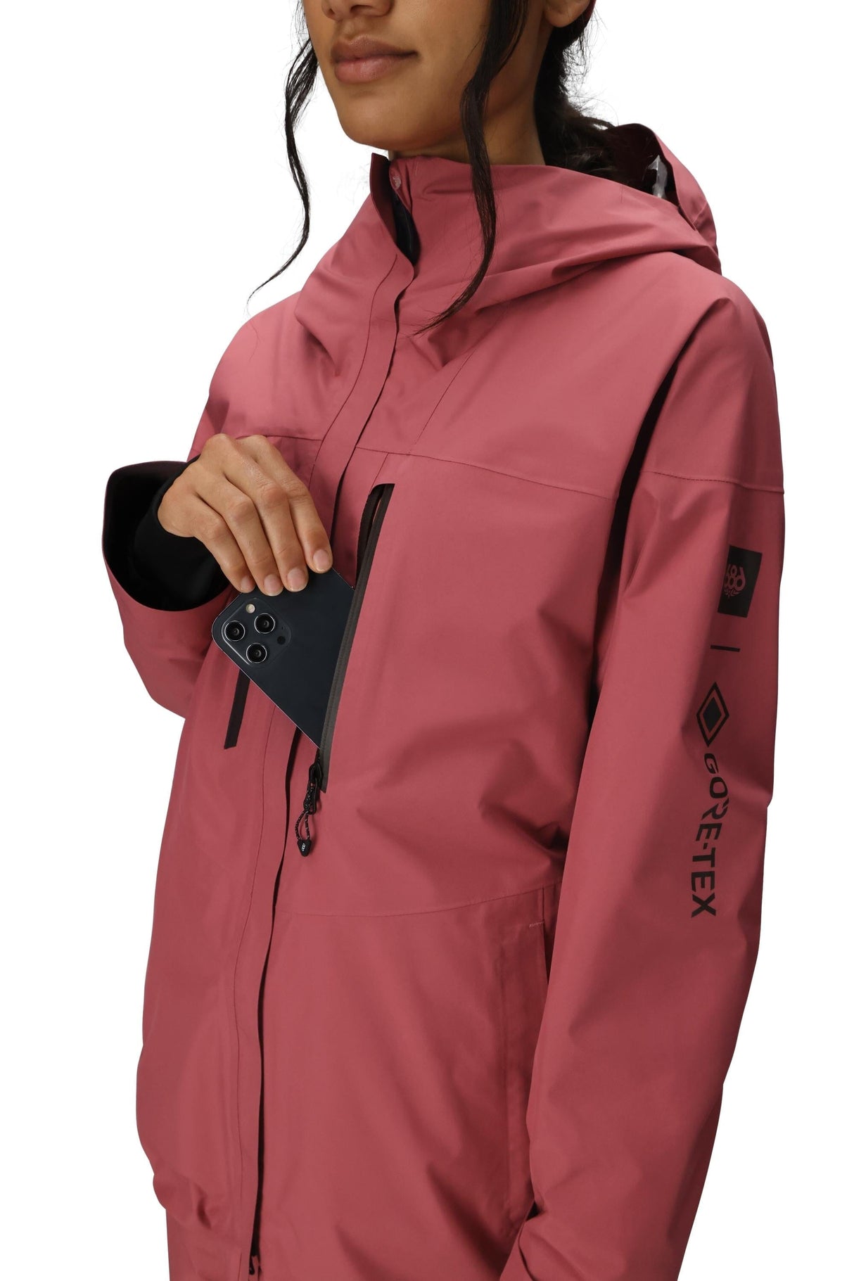 686 Women's GORE-TEX Skyline Thermagraph Snow Jacket Rosewood 2026 Women's Snow Jackets 686 