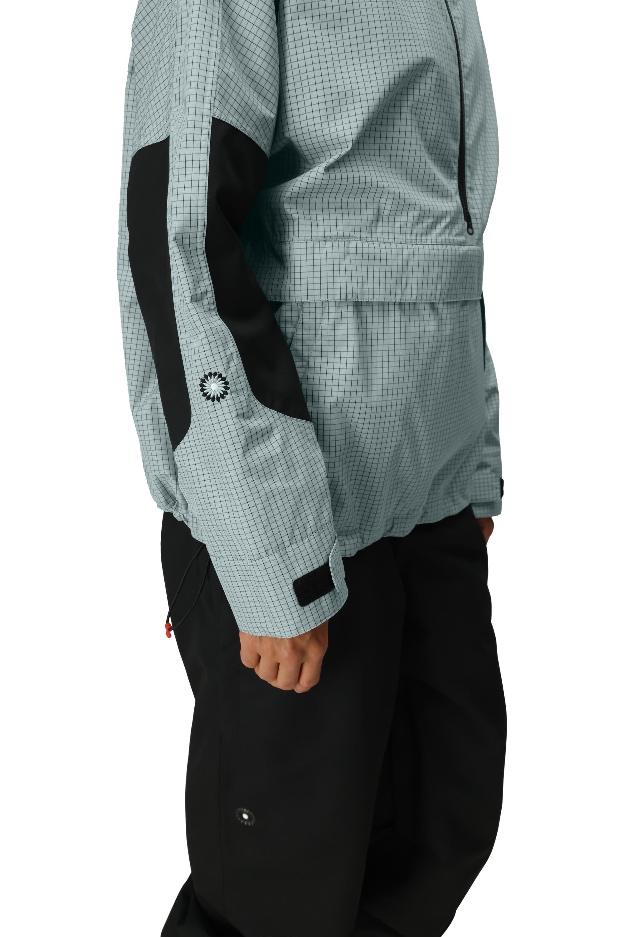 686 Women's Outline Shell Anorak Snow Jacket Dusty Marine Grd 2026 Women's Snow Jackets 686 