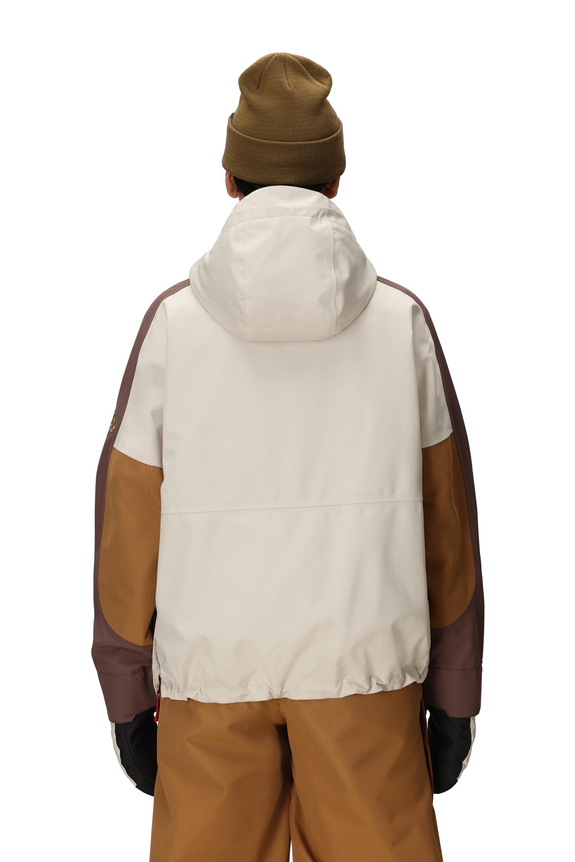 686 Women's Outline Shell Anorak Snow Jacket Limestone Colorblock 2026 Women's Snow Jackets 686 