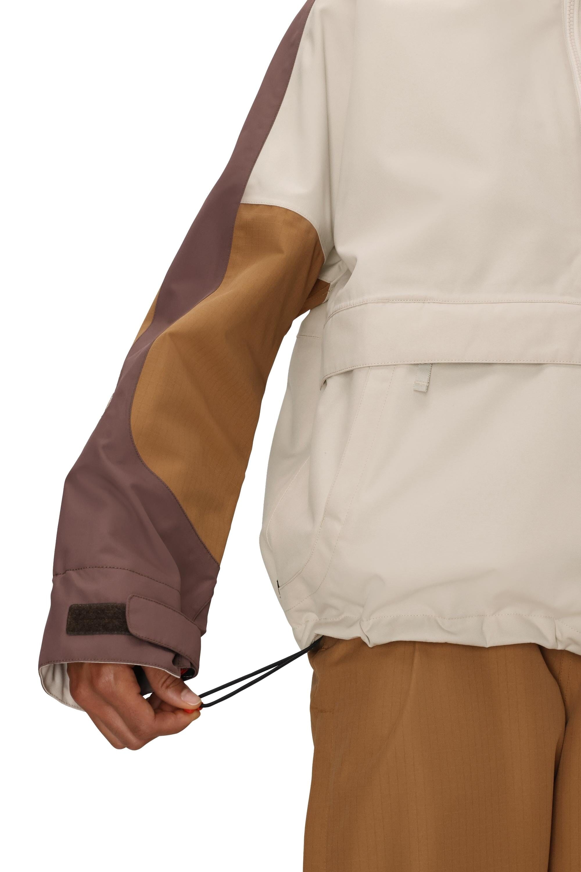 686 Women's Outline Shell Anorak Snow Jacket Limestone Colorblock 2026 Women's Snow Jackets 686 