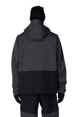 686 Ghost 2.5L Anorak Snow Jacket Black Denim 2027 Men's Snow Jackets 686 