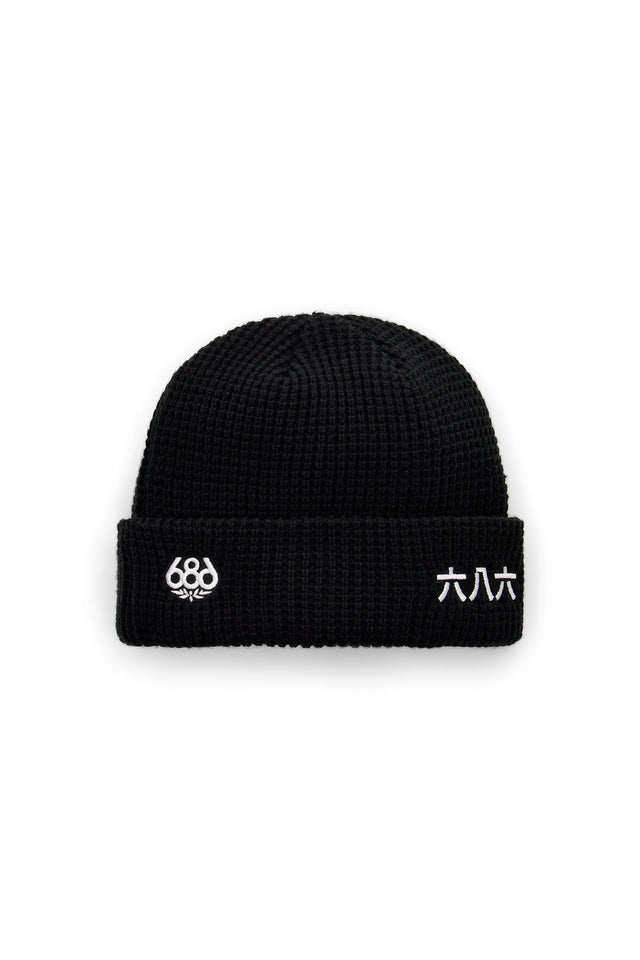 686 Kanji Beanie Black Men's Beanies 686 