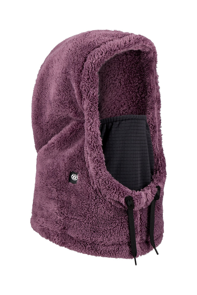 686 Tarmac Sherpa Hood Black Plum Winter Face Masks 686 