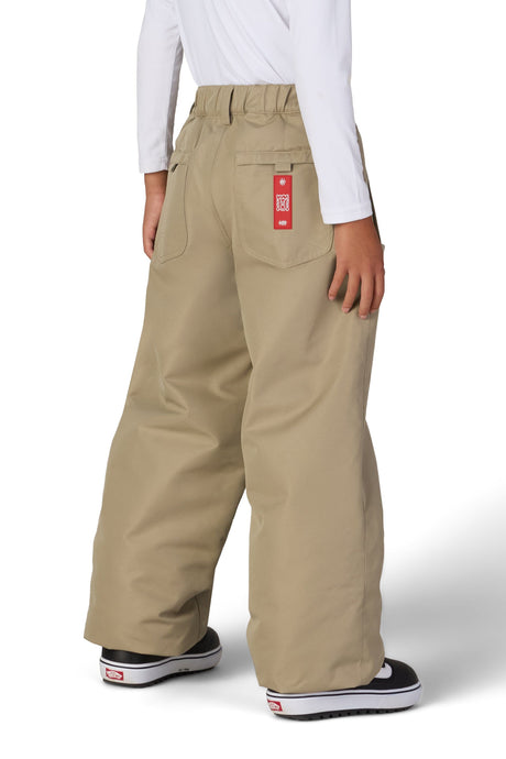 686 Youth Dojo Insulated Snow Pants Khaki 2027 Men's Snow Pants 686 