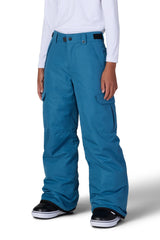 686 Youth Infinity Cargo Insulated Snow Pants Blue Ash Youth Snow Pants 686 