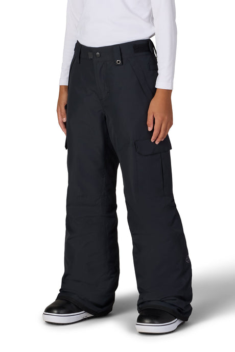 686 Youth Infinity Cargo Insulated Snow Pants Black 2027 Youth Snow Pants 686 