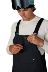 686 Lockup Shell Bib Snow Pants Black 2027 Men's Snow Bib Pants 686 