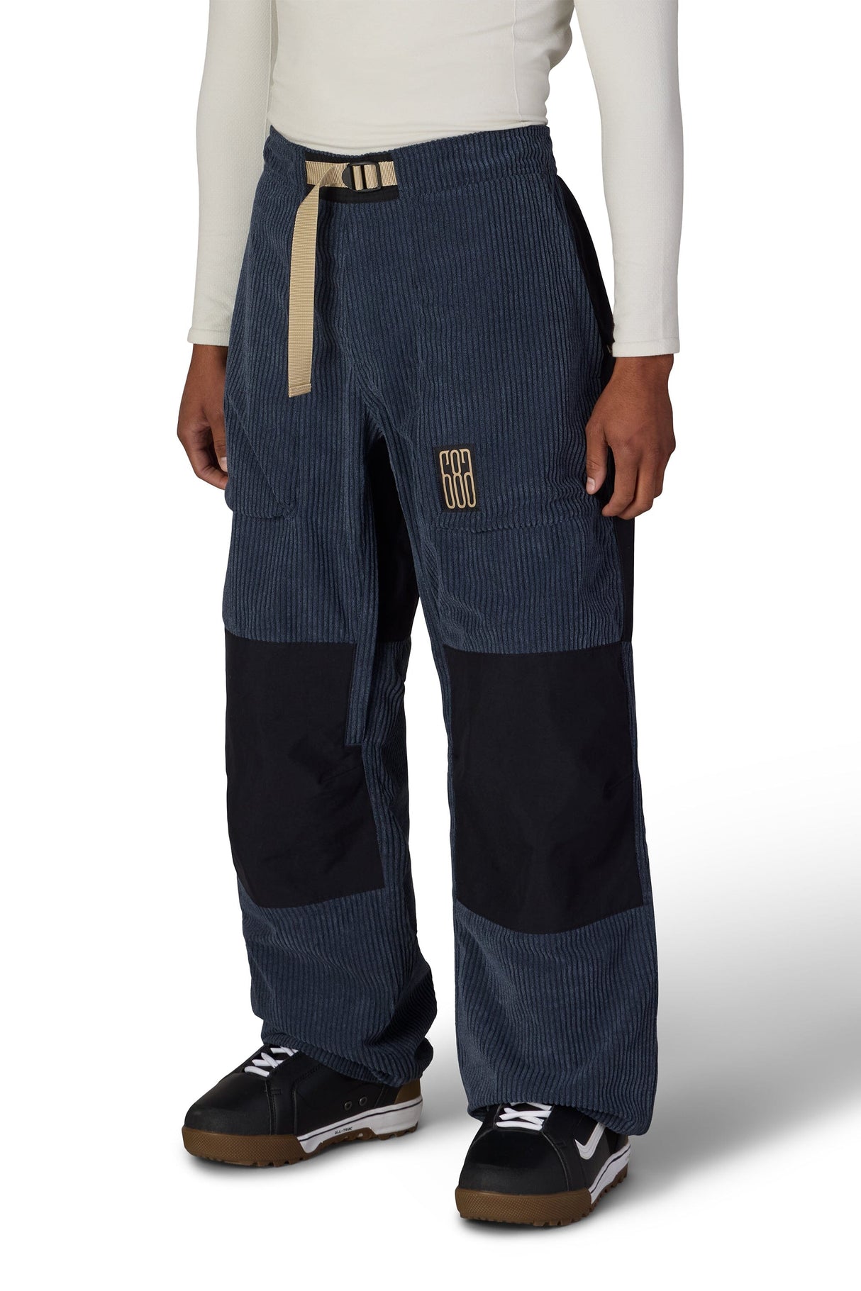 686 Ghost 2.5L Snow Pants Navy Wide Whale Corduroy 2027 Men's Snow Pants 686 