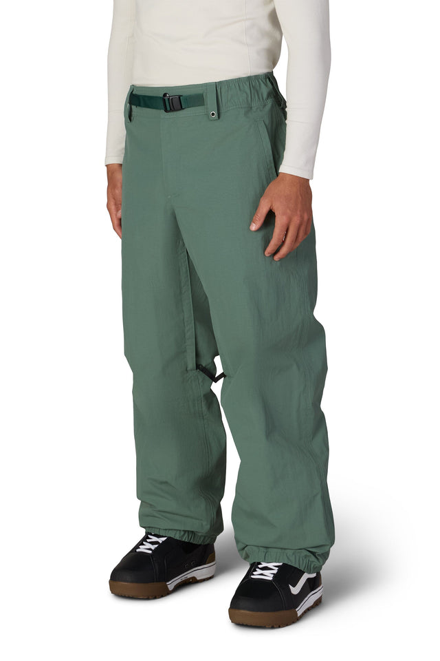 686 Dojo Shell Snow Pants Faded Green Crinkle 2027 Men's Snow Pants 686 