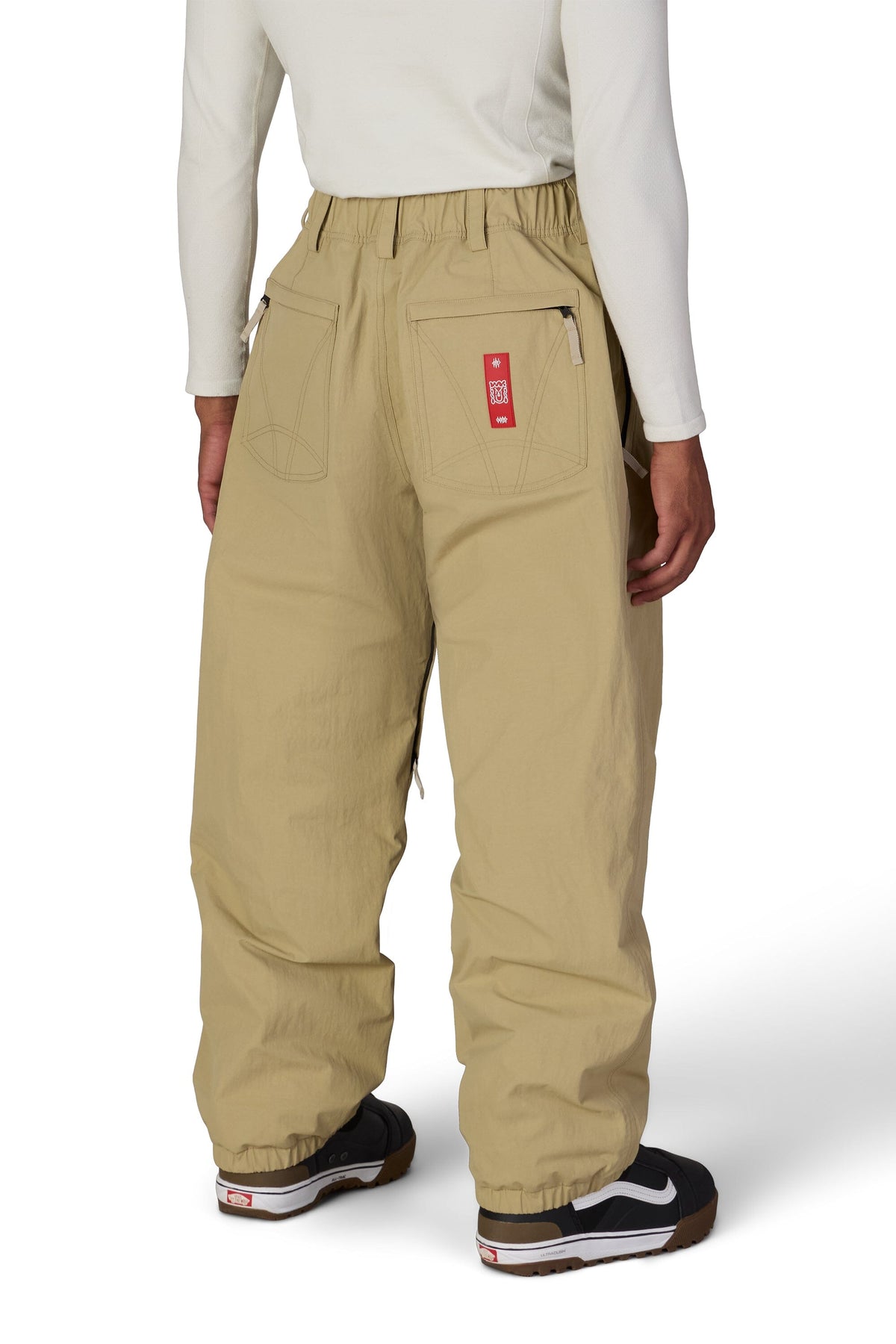 686 Dojo Shell Snow Pants Khaki Crinkle 2027 Men's Snow Pants 686 