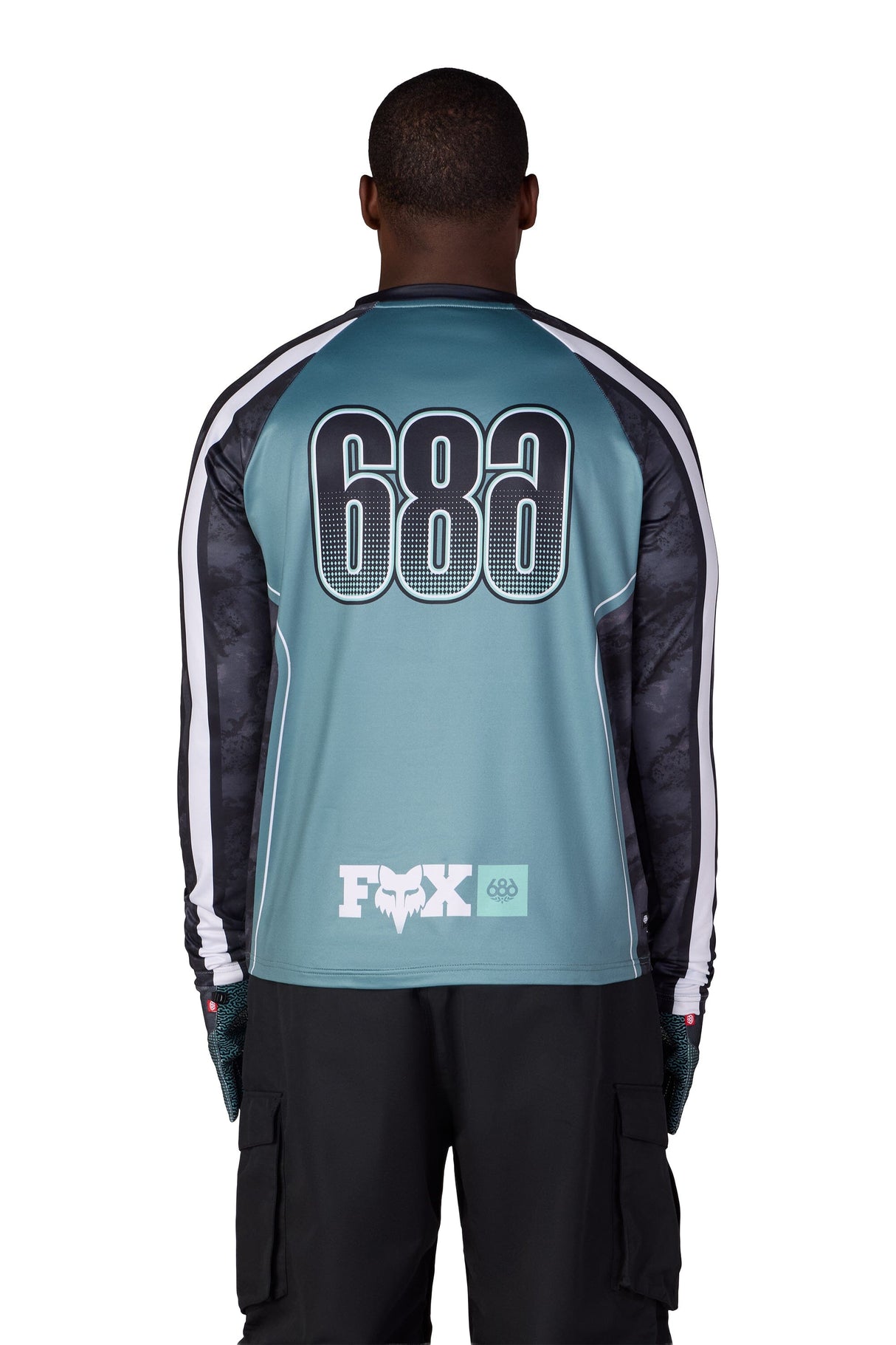 686 Fox Racing Base Layer Top Fox Pale Firm Men's Base Layers 686 