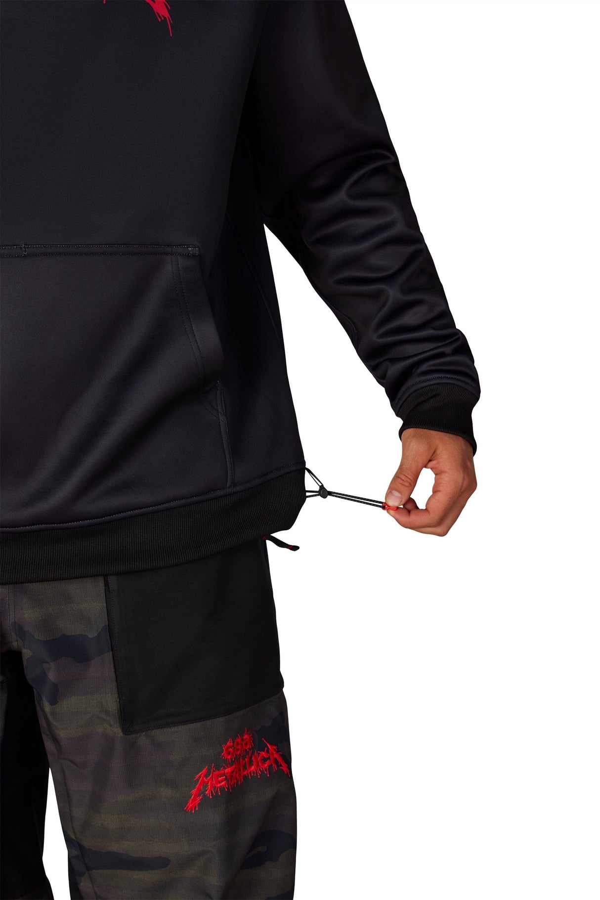 686 Metallica Bonded Fleece Pullover Hoodie Metallica Black Men's Pullover Hoodies 686 