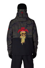 686 Metallica One Insulated Snow Jacket Metallica Camo 2027 Men's Snow Jackets Freeride Boardshop 