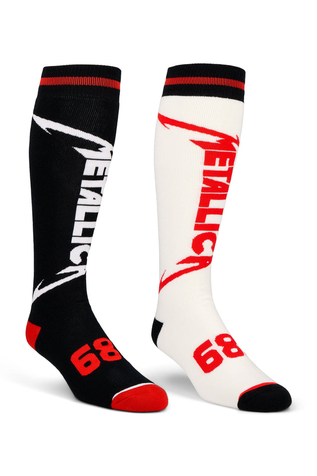 686 Metallica Snow Socks 2 Pack Assorted Men's Snowboard Socks 686 