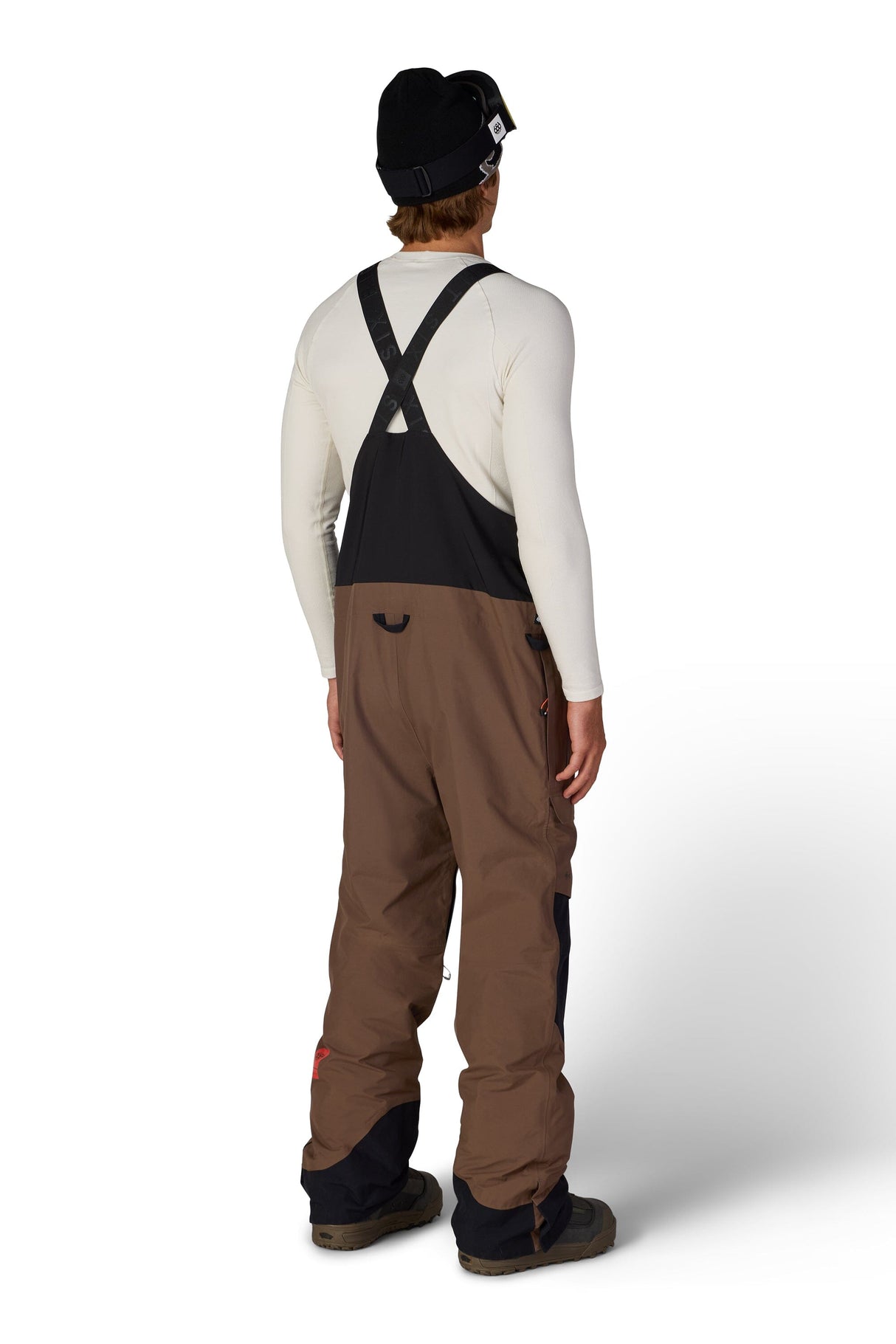 686 GORE-TEX Dispatch Shell Bib Snow Pants Dark Earth 2027 Men's Snow Bib Pants 686 