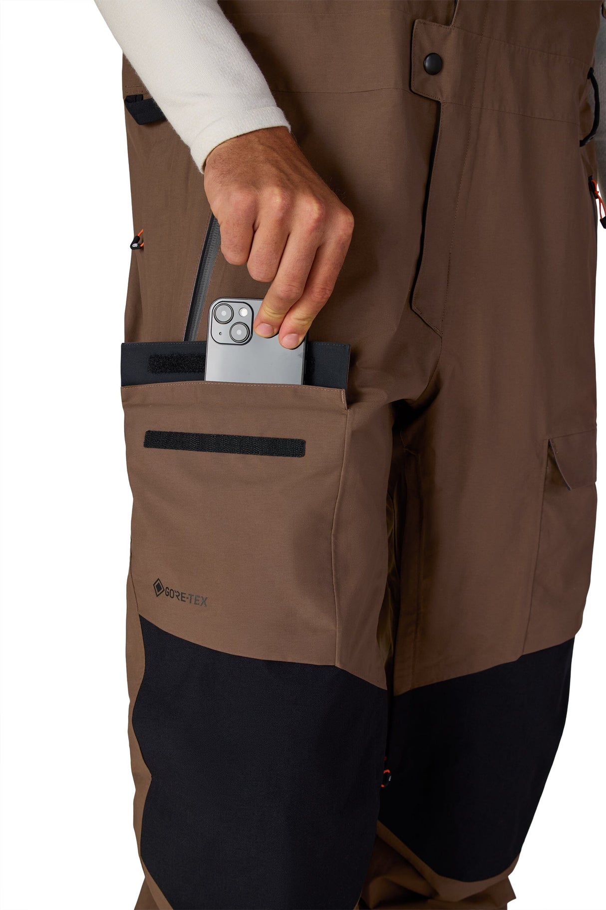 686 GORE-TEX Dispatch Shell Bib Snow Pants Dark Earth 2027 Men's Snow Bib Pants 686 