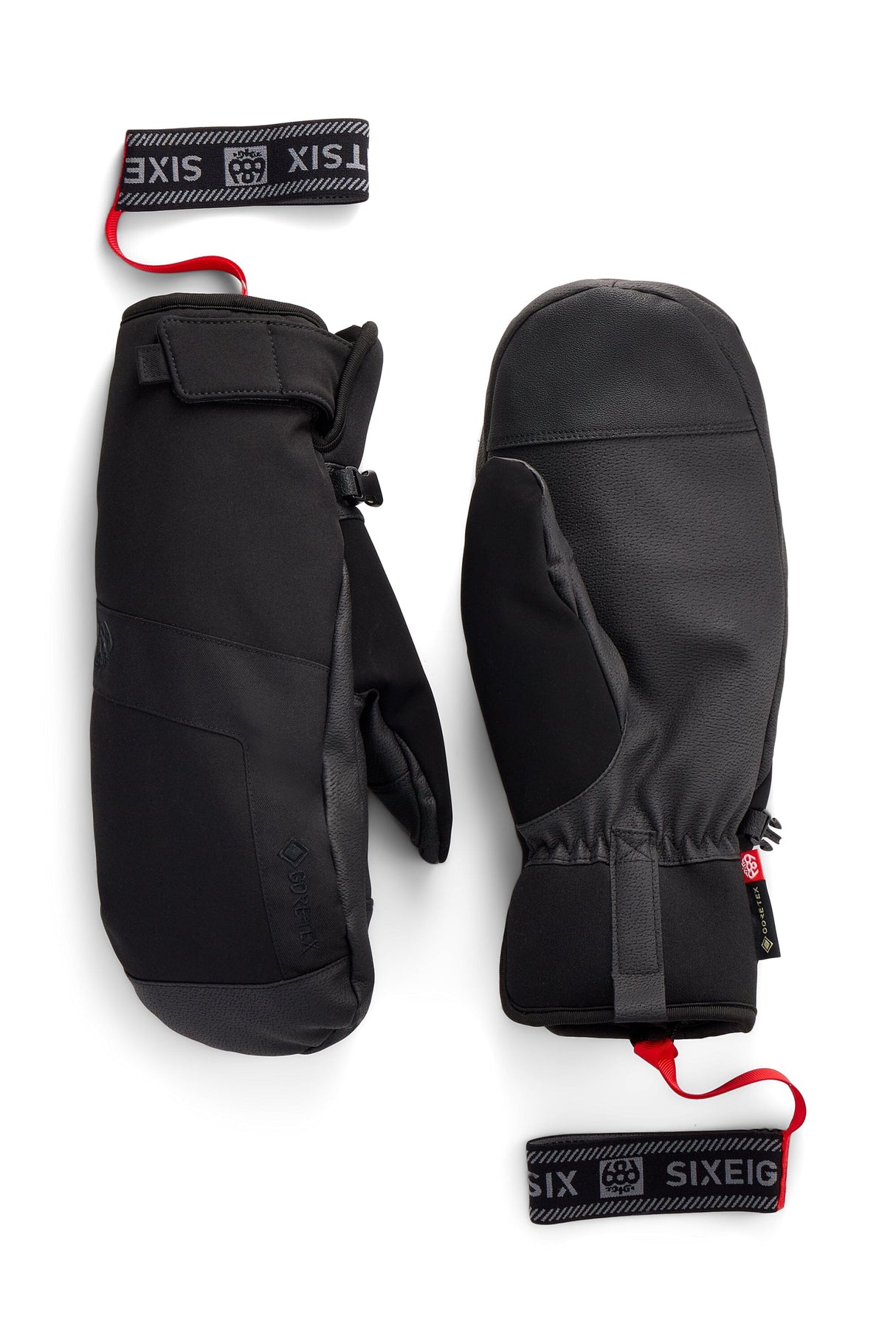 686 GORE-TEX Linear Under Cuff Mitt Black Men's Snow Mitts 686 