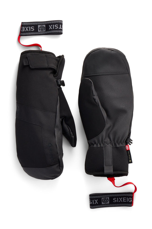686 GORE-TEX Linear Under Cuff Mitt Black Men's Snow Mitts 686 