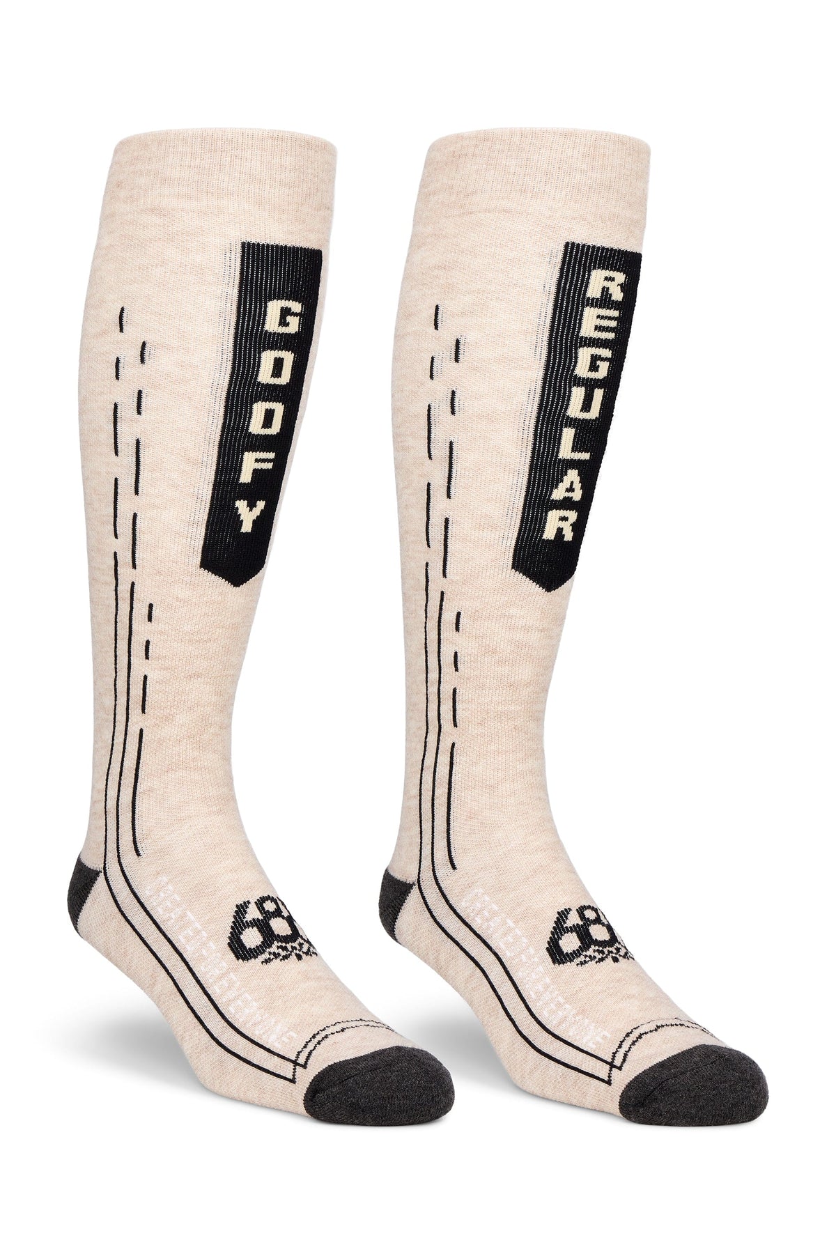 686 Merino Balance Snow Socks 2 Pack Assorted Men's Snowboard Socks 686 