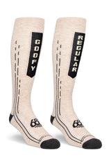 686 Merino Balance Snow Socks 2 Pack Assorted Men's Snowboard Socks 686 