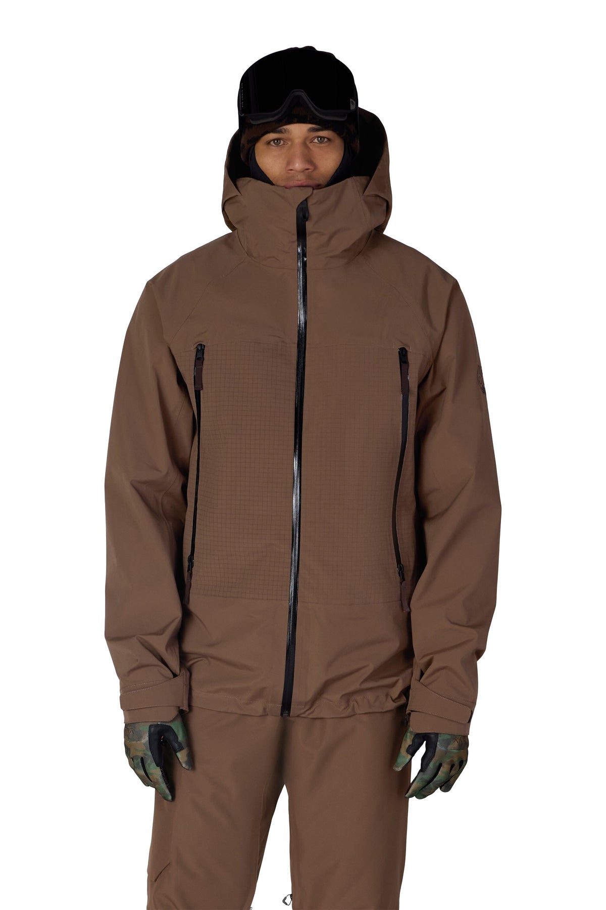 686 Smarty 3-In-1 Rodeo 3L Snow Jacket Dark Earth 2027 Men's Snow Jackets 686 