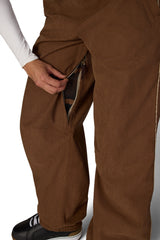 686 Women's Hellcat Shell Snow Pants Dark Earth Grid Corduroy 2027 Women's Snow Pants 686 