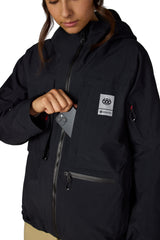 686 Women's GORE-TEX Scheme Thermagraph Snow Jacket Black 2027 Women's Snow Jackets 686 