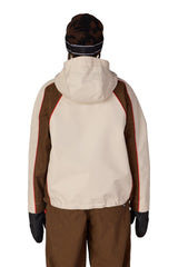 686 Women's Hologram Shell Snow Jacket Limestone Colorblock 2027 Women's Snow Jackets 686 