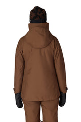 686 Women's Smarty 3-In-1 Spellbound Snow Jacket Dark Earth Dobby 2026 Women's Snow Jackets 686 