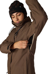 686 Women's Smarty 3-In-1 Spellbound Snow Jacket Dark Earth Dobby 2026 Women's Snow Jackets 686 