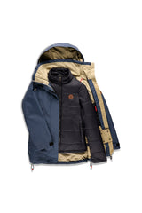 686 Women's Smarty 3-In-1 Spellbound Snow Jacket Navy Dobby 2026 Women's Snow Jackets 686 