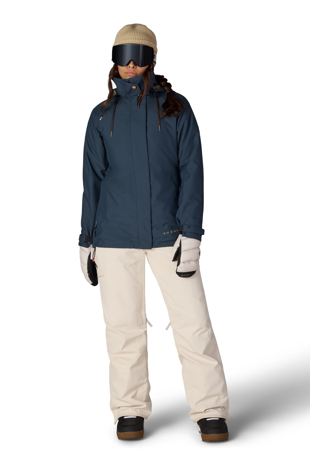 686 Women's Smarty 3-In-1 Spellbound Snow Jacket Navy Dobby 2026 Women's Snow Jackets 686 