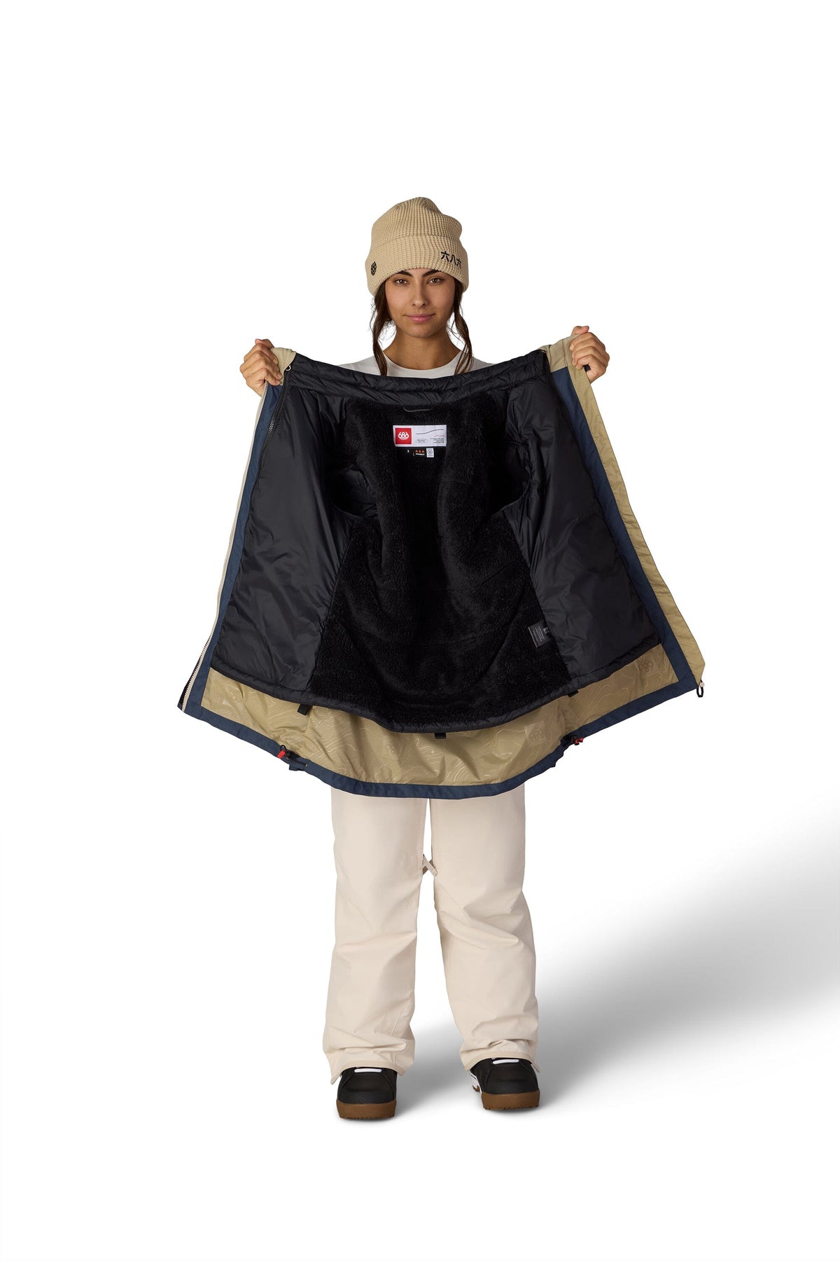 686 Women's Smarty 3-In-1 Spellbound Snow Jacket Navy Dobby 2026 Women's Snow Jackets 686 