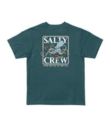 SALTY CREW Boy's Ink Slinger T-Shirt Atlantic Blue Boy's T-Shirts Salty Crew 
