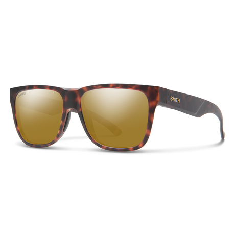 SMITH Lowdown 2 Matte Tortoise - ChromaPop Bronze Mirror Polarized Sunglasses Sunglasses Smith 