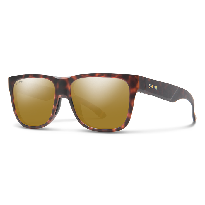 SMITH Lowdown 2 Matte Tortoise - ChromaPop Bronze Mirror Polarized Sunglasses Sunglasses Smith 