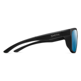 SMITH Barra Matte Black - ChromaPop Blue Mirror Polarized Sunglasses Sunglasses Smith 